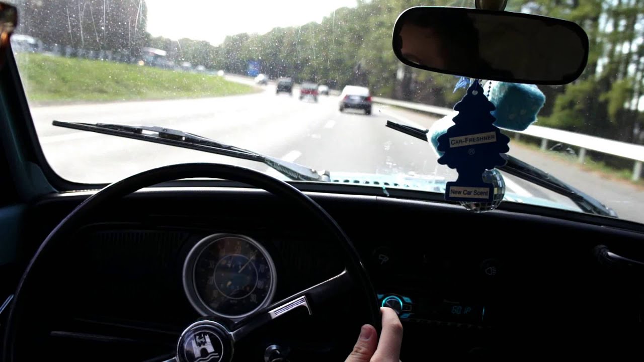 1971 Volkswagen Beetle Convertible Highway Drive