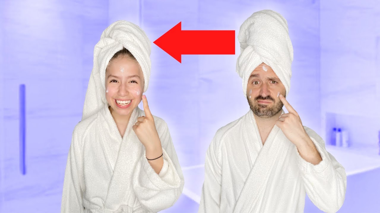 Mon père imite ma morning routine 😅😂