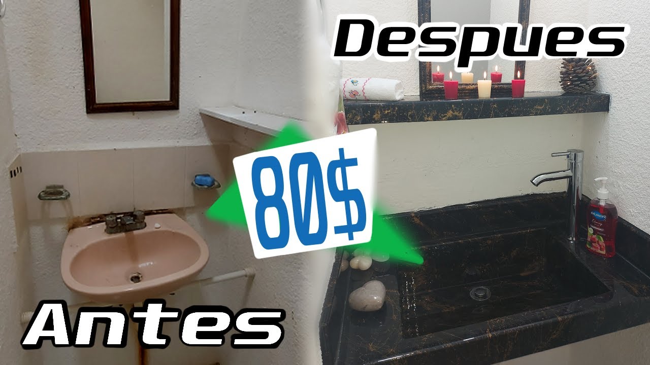 LAVABO DE MDF Y RESINA POR 80 USD/MDF AND EPOXI SINK WITH 80 USD