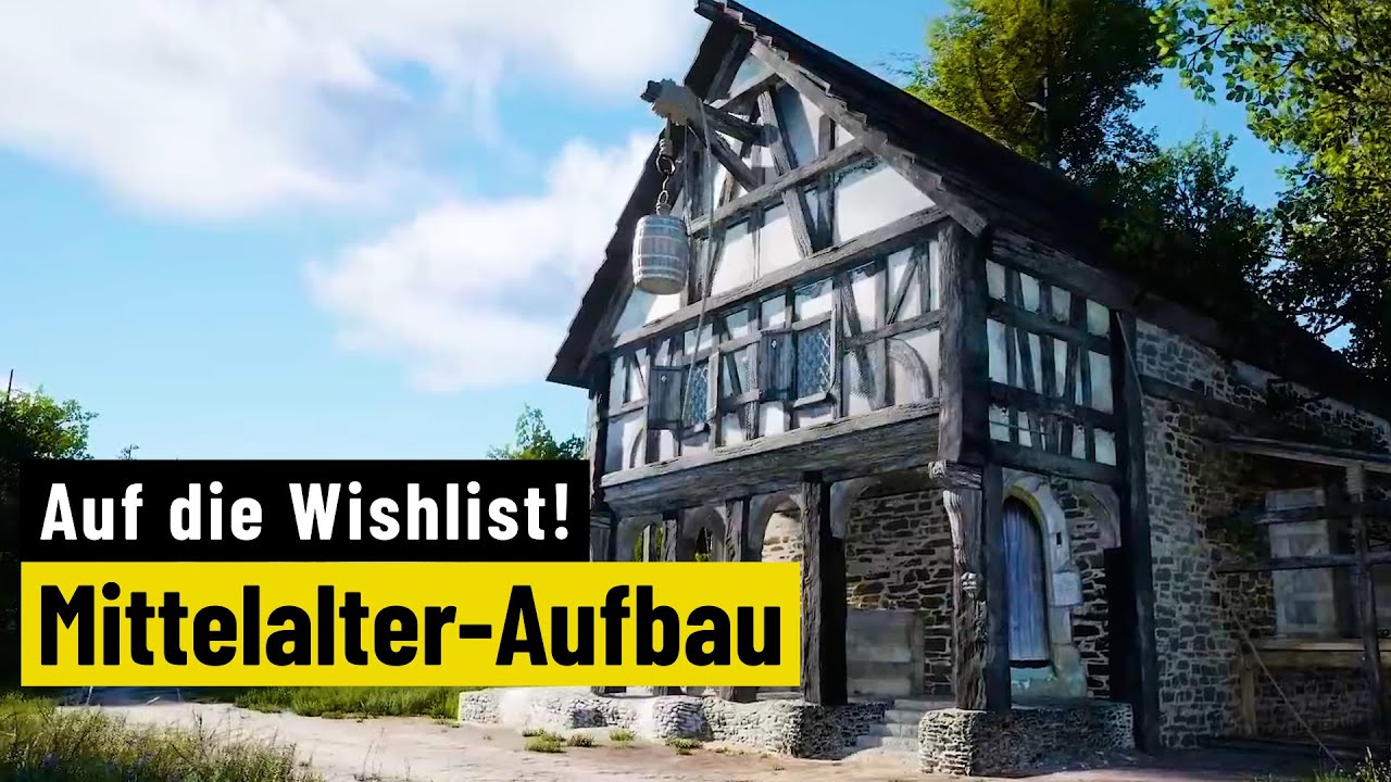 Aufbauspiele im Mittelalter für die Wishlist | Diese Highlights solltet ihr euch merken!