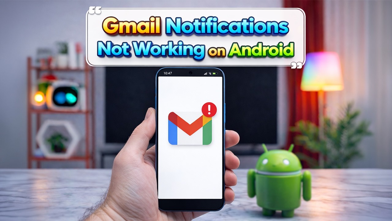 Gmail Notifications Not Working Android - FIXED