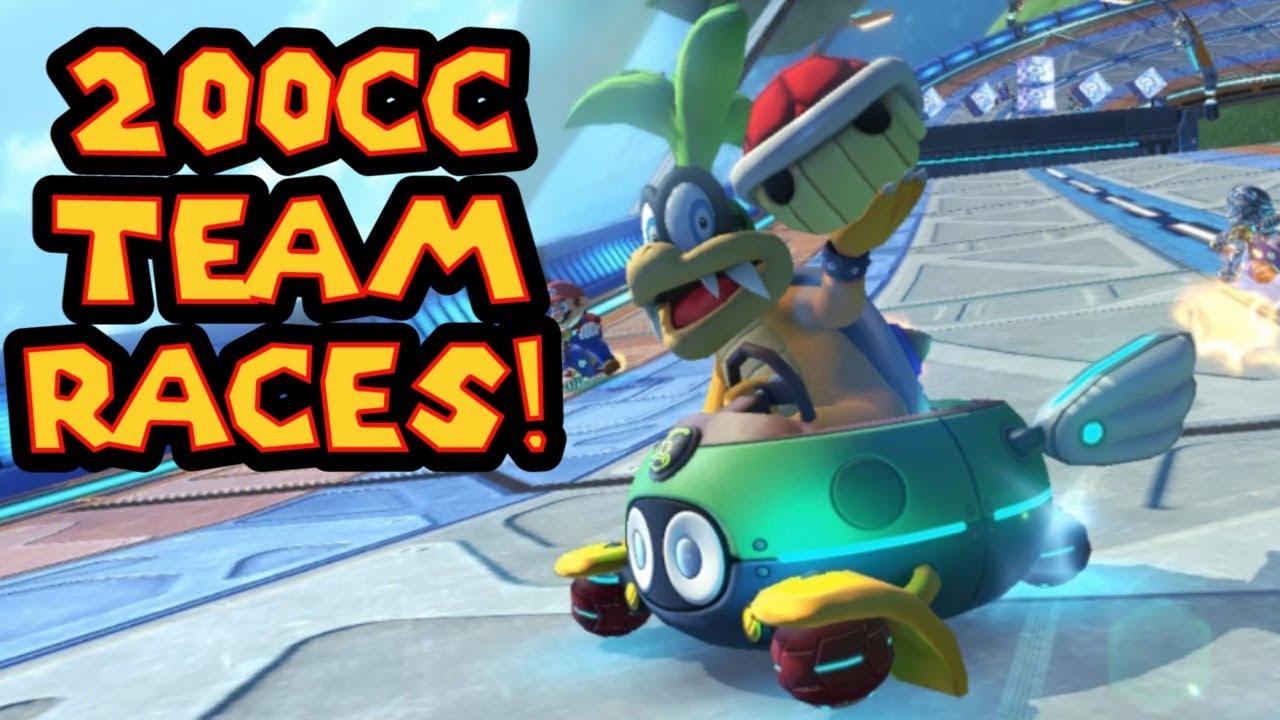 Mario Kart 8 Deluxe 200cc Online Clan War Like Team Races!