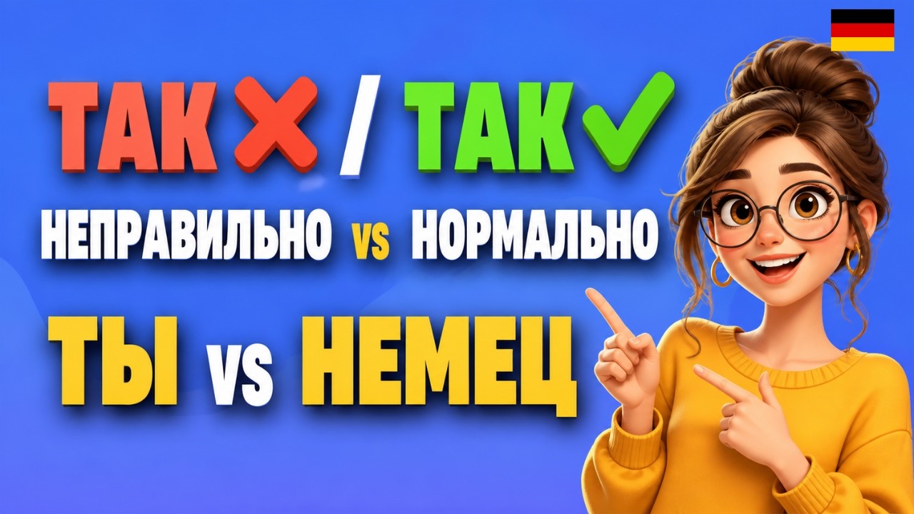 Твои типичные ошибки. Немцы вас не поймут если вы говорите так🚀🇩🇪