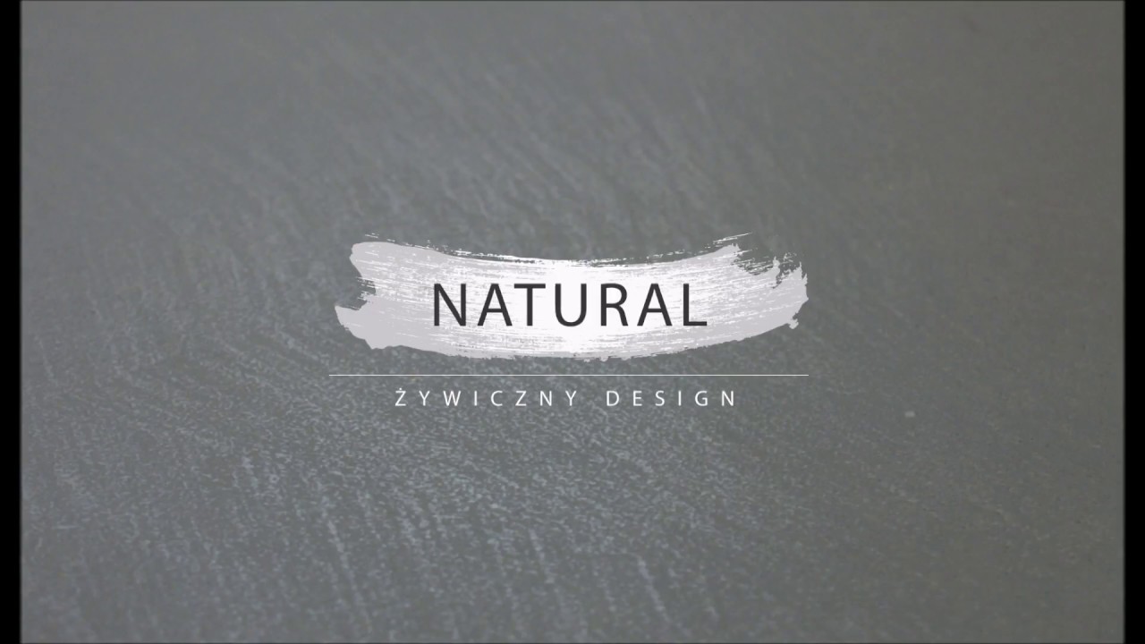 Posadzka żywiczna, podłoga bez fug, NATURAL żywica dekoracyjna