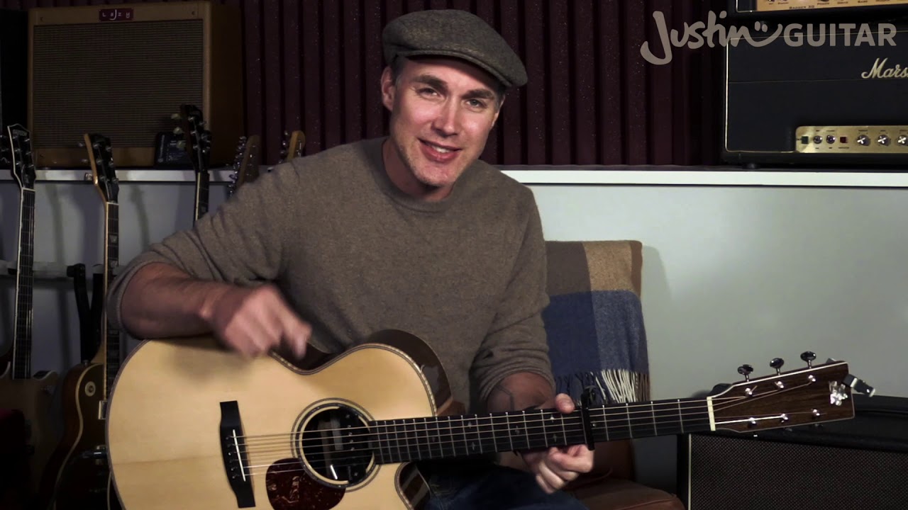 Gotye Somebody That I Used To Know (Beginner) Guitar Lesson Justin Guitar Acoustic Tutorial