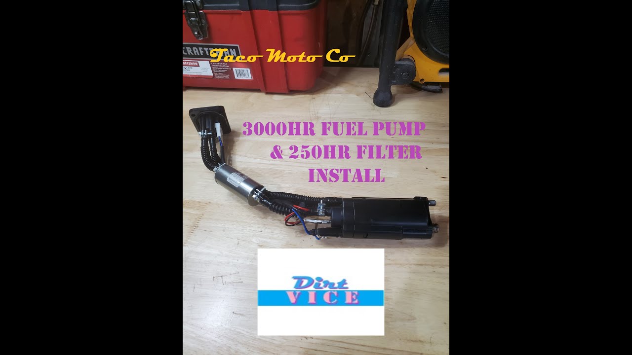 Taco Moto Co fuel pump and filter install in module KTM/ Husqvarna