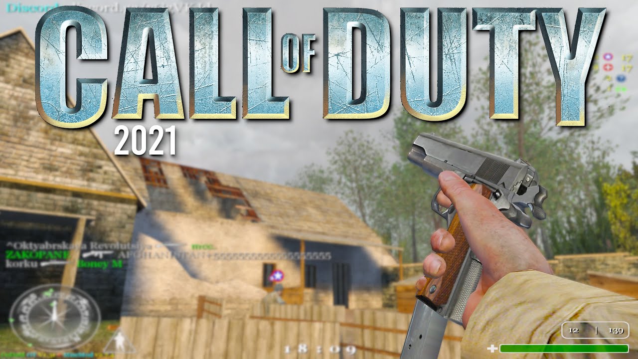 Call of Duty 1 Multiplayer In 2021 | 4K