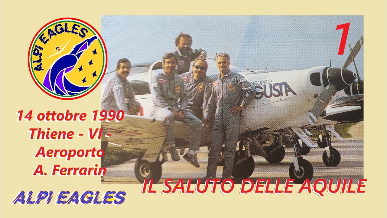 14 ottobre 1990 - Il saluto delle Aquile - Thiene - Parte 1