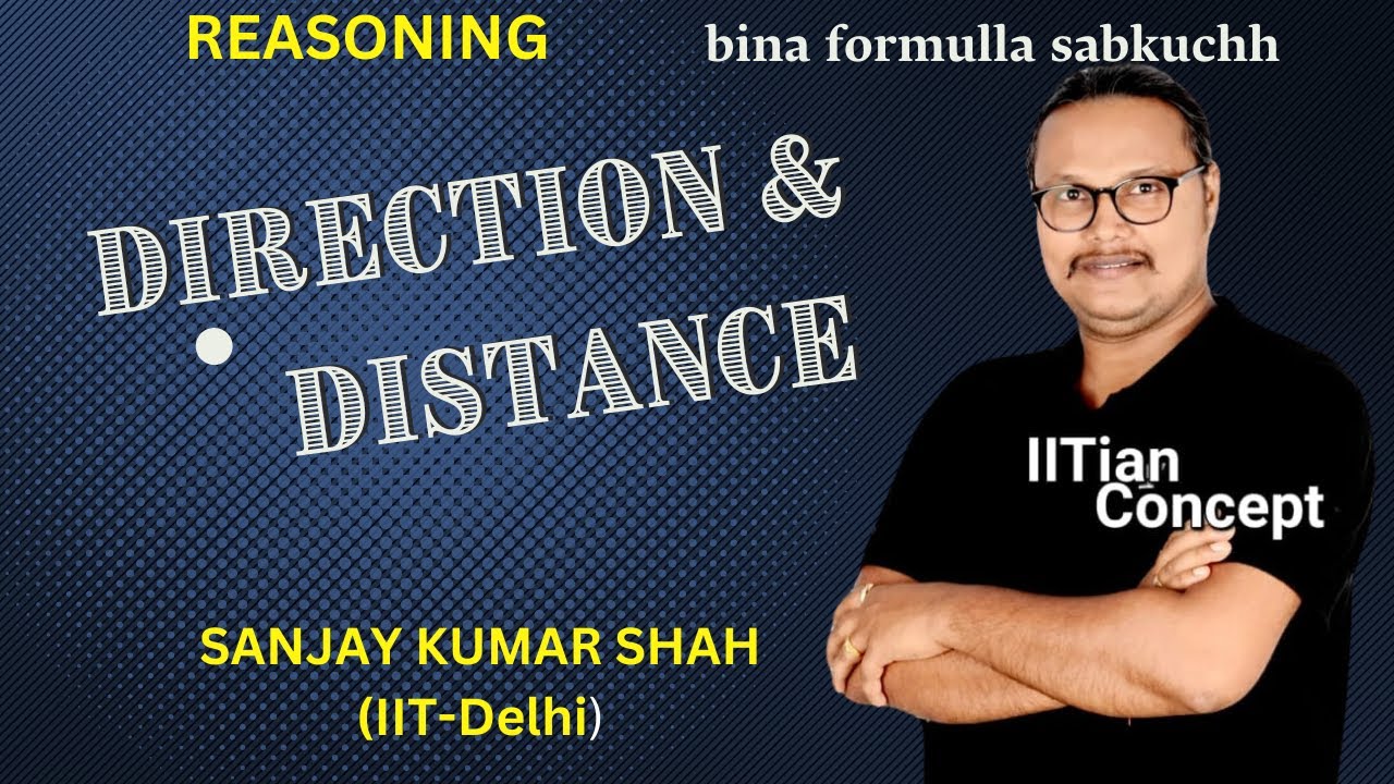 📘Reasoning For CSAT | #Direction & Distance | Reasoning for UPSC By CSATian