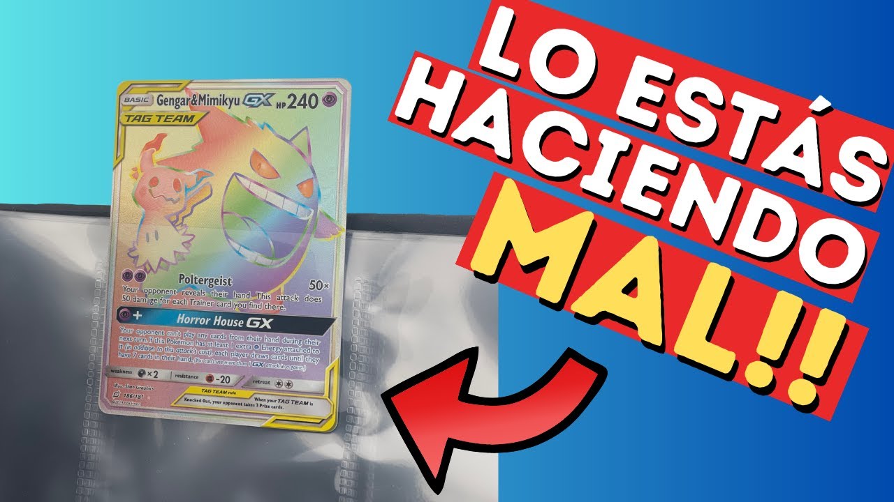 Cómo Proteger tus Cartas de Pokémon TCG! 🧐 Guía COMPLETA