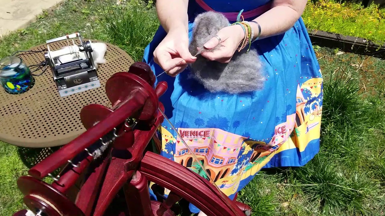 Fleece to Fabric - 4. Spinning Woolen or Worsted