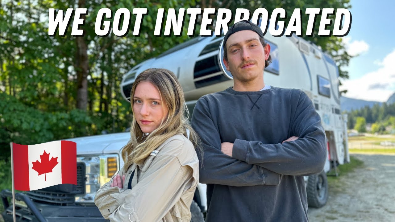 Crossing the Border into Canada 🇨🇦| Roadtrip to Canada with Dogs & Trying Poutine