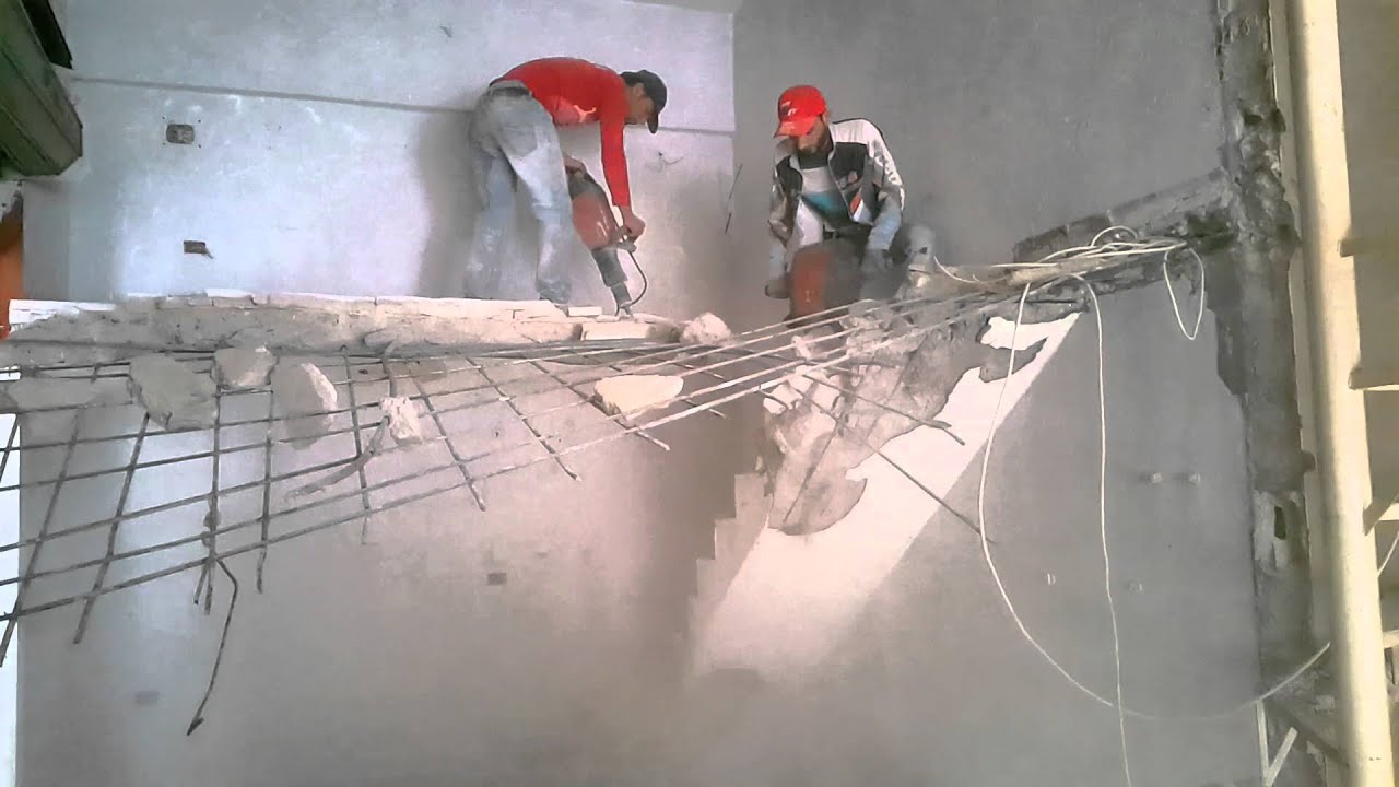 HILTI TE 3000AVR & TE 1000 AVR AT WORK DEMOLITION