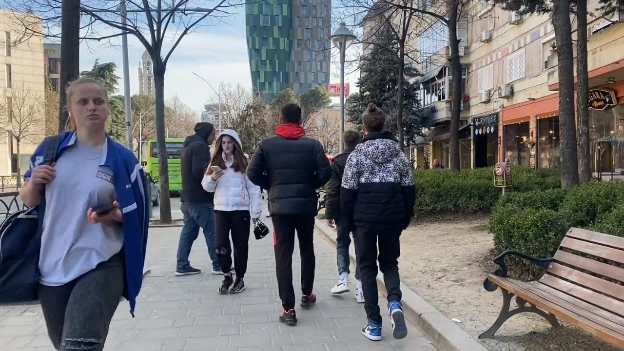 Tirana, Albania - Virtual City Walking Tour