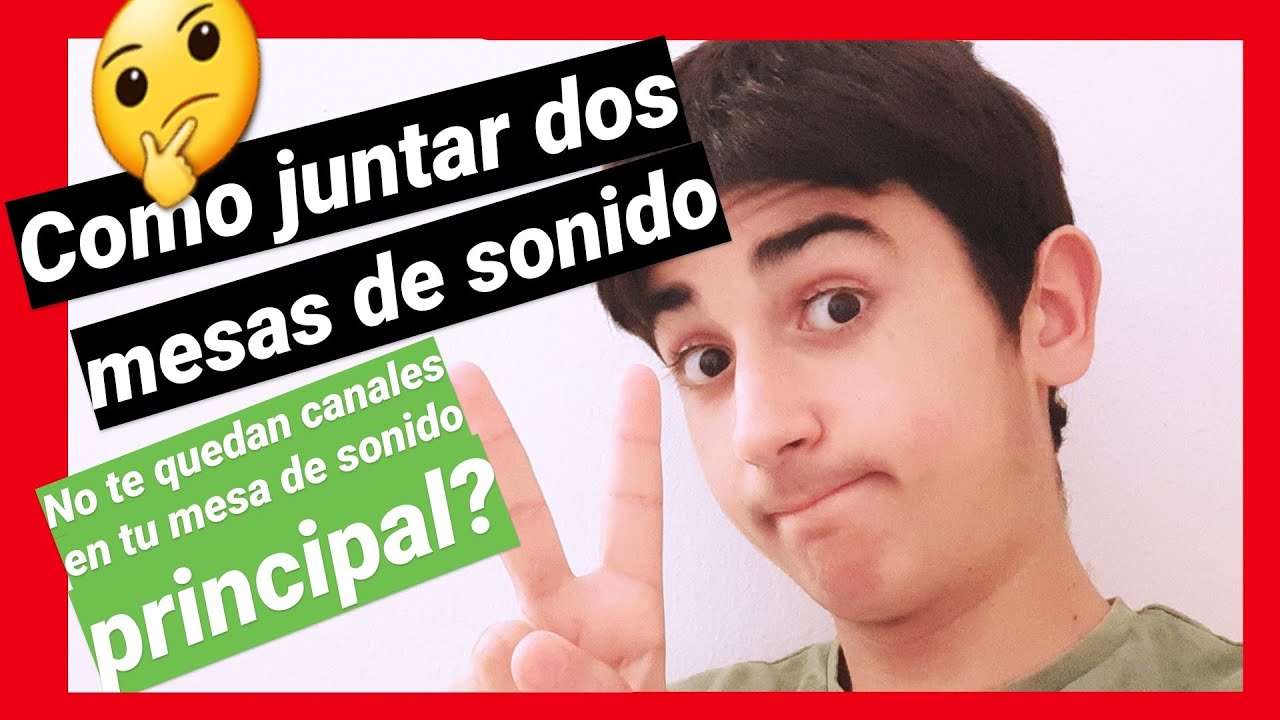 🎚↔🎚Como unir dos mesas de mezclas Ι mesa de sonido behringer Ι como conectar dos mesas de sonido