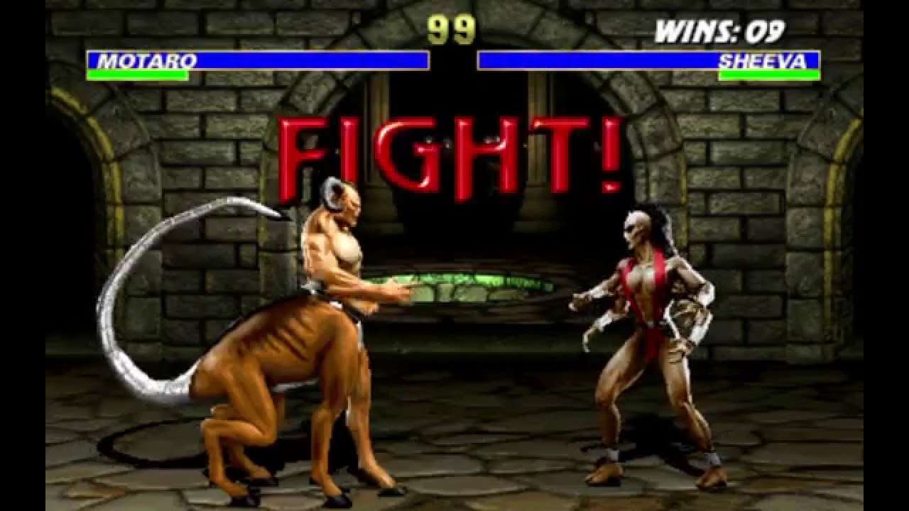 Ultimate Mortal Kombat 3 SHEEVA Gameplay Arcade