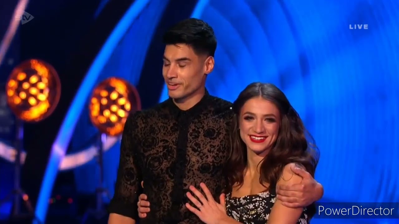 Siva Kaneswaran and Klabera Komini skating in Dancing on Ice (Semi Final) (5/3/23)