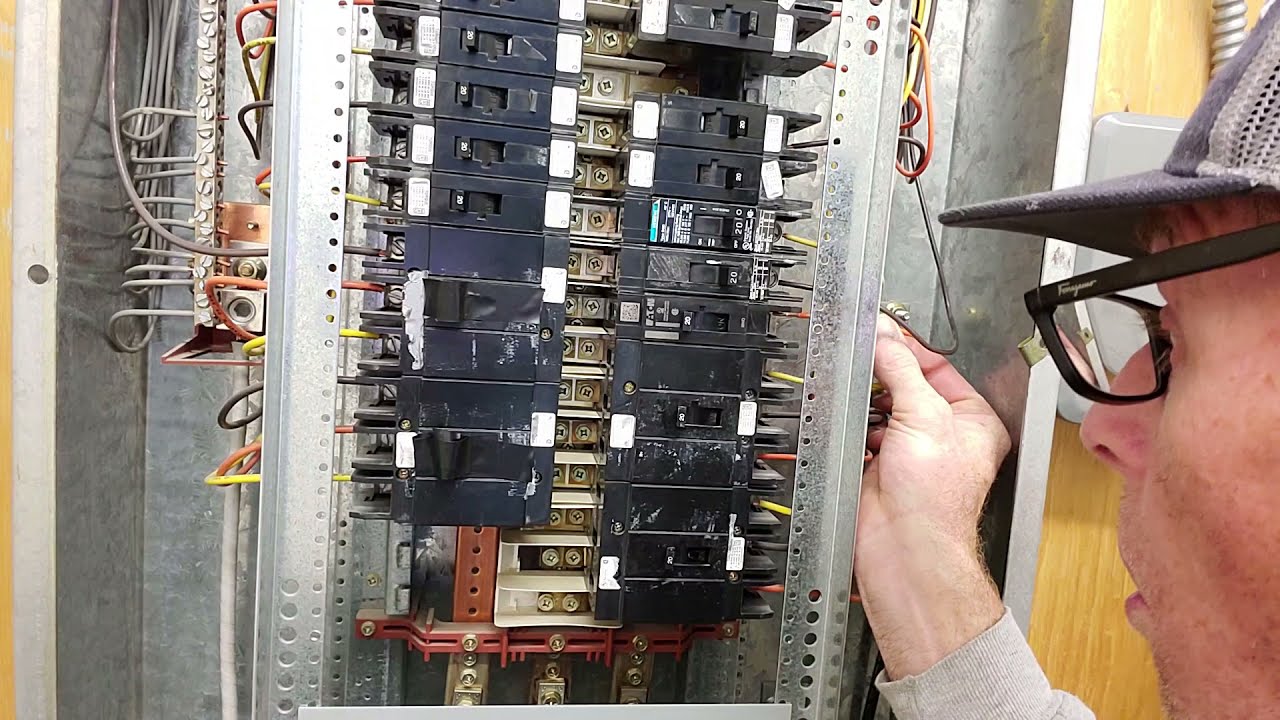 Switching Out a Breaker: Cutler - Hammer Electrical Panel