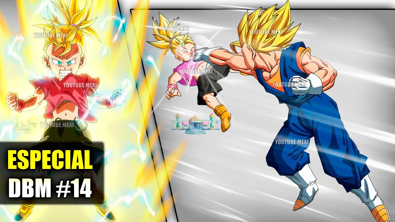 Dragon Ball Multiverse Historia Especial #14 | Vegetto descubre el POTENCIAL de Bra