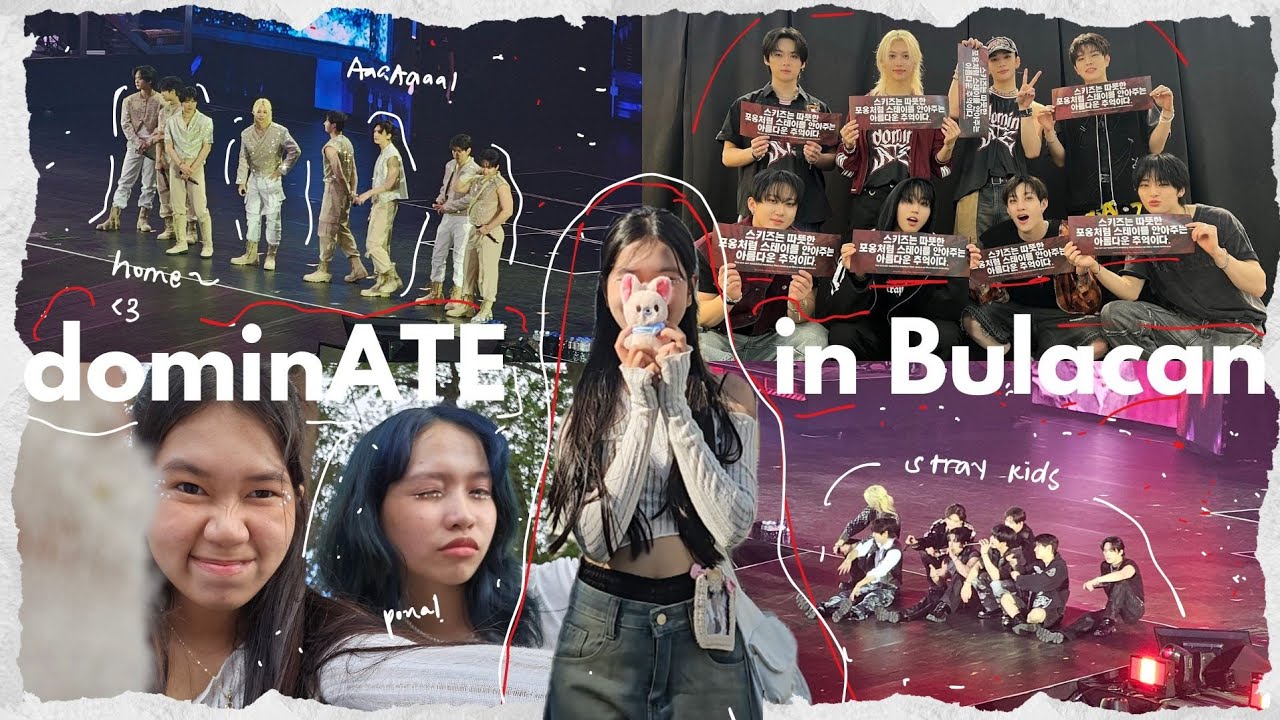 [stay vlog] dominATE in Bulacan || saw skz for the first time !