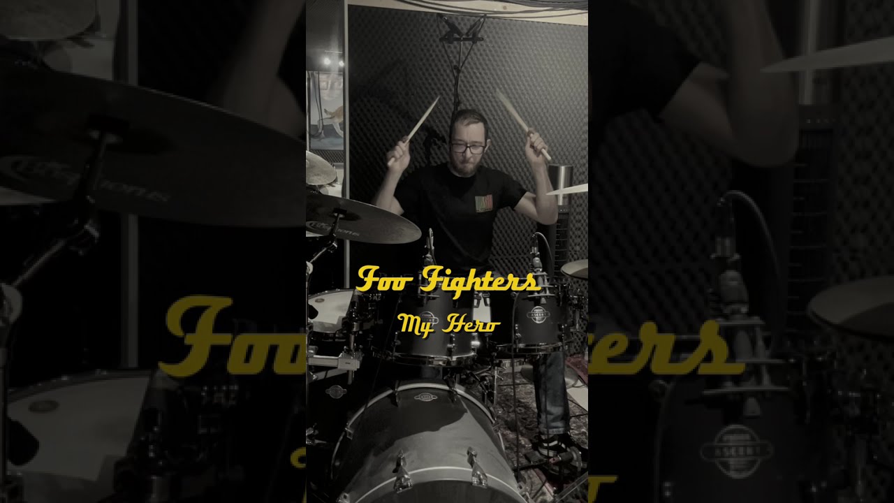 Foo Fighters  -  My Hero Drum Cover