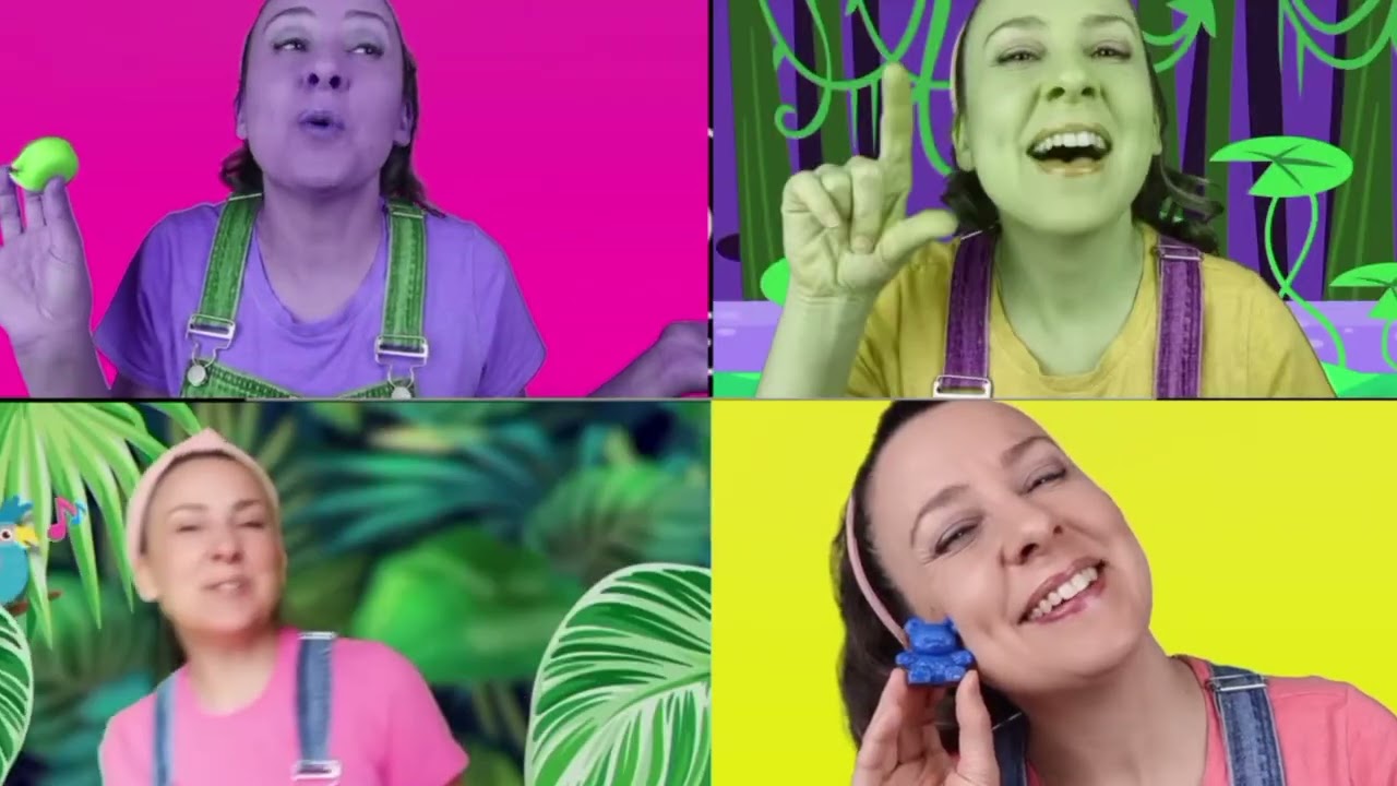 Who now the play pik a boo and other three video with effects by Ms Rachel