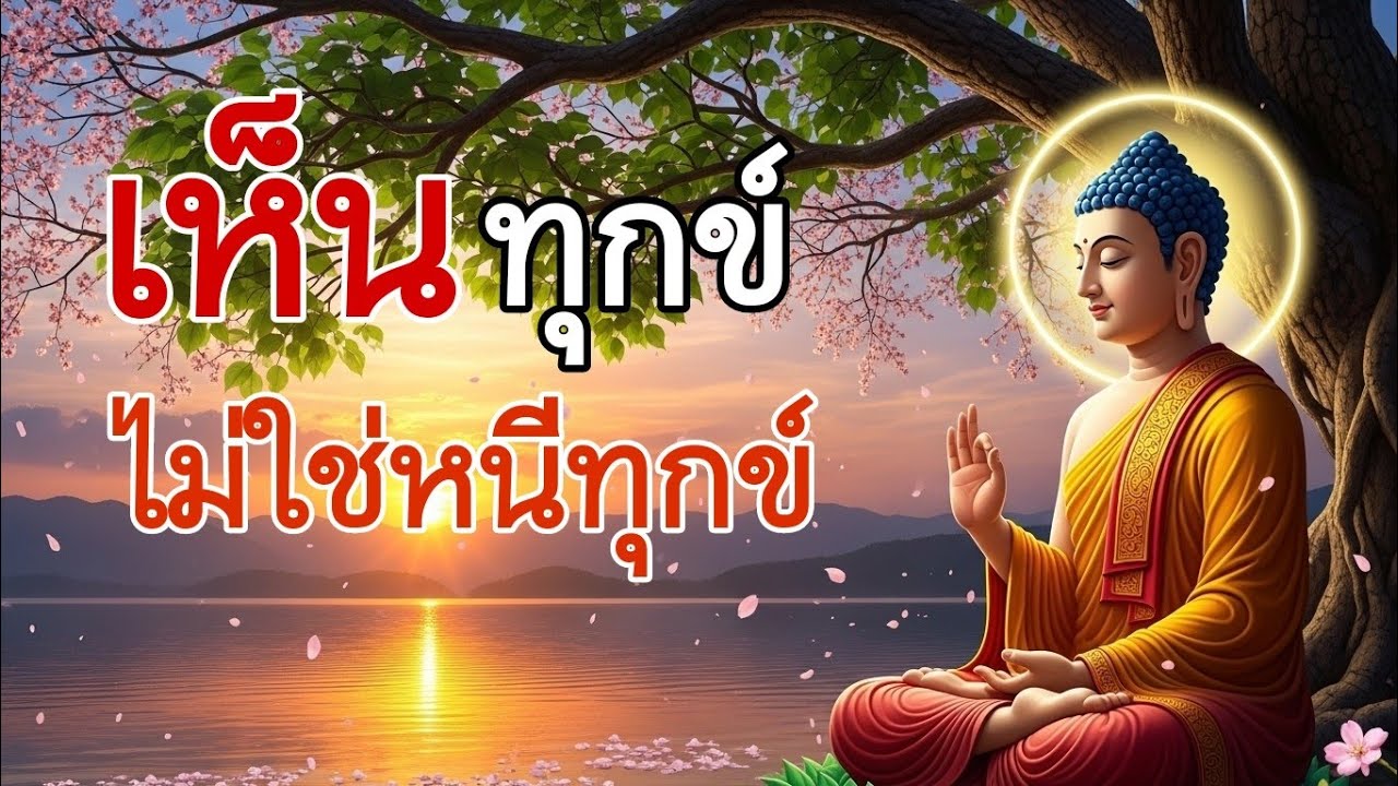 เหตุผลที่พระพุทธเจ้าสอนให้เห็นทุกข์ไม่ใช่หนีทุกข์ คืออะไร?#รักษาใจด้วยธรรมะ#ธรรมะสอนใจ#ธรรมะก่อนนอน