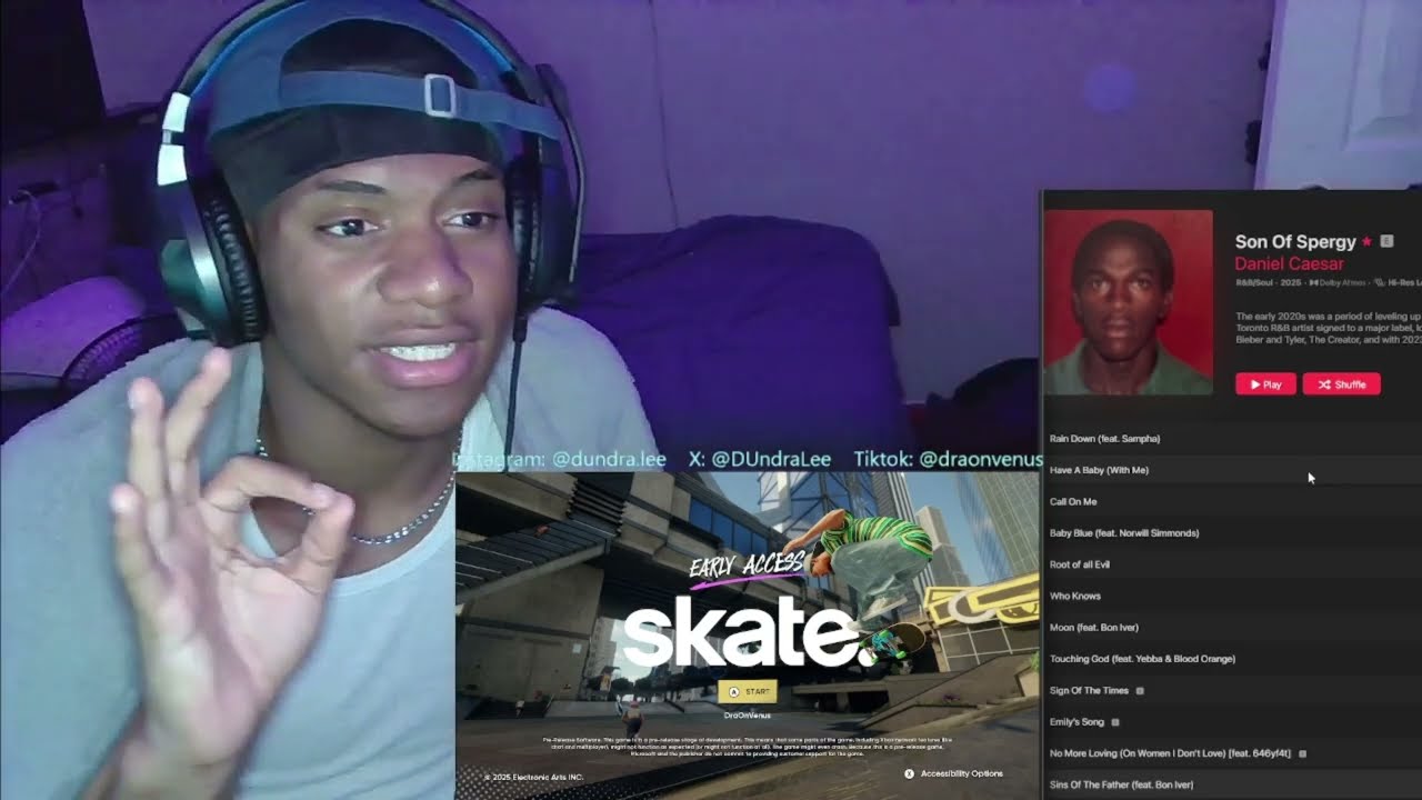 Daniel Caesar Album Reaction!!!!!