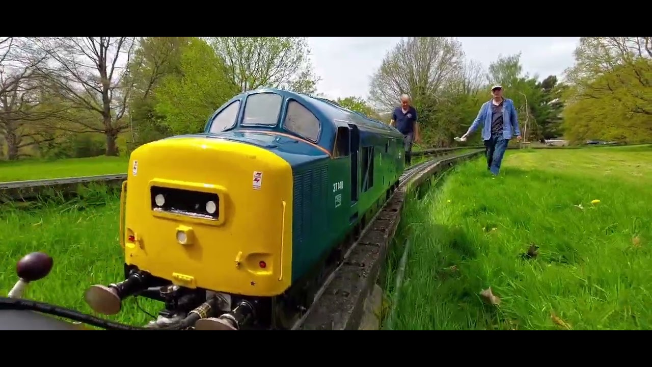 Maidstone mote park miniature railway 2023