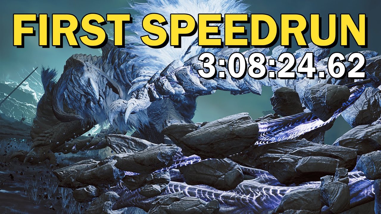 FIRST WILDS SPEEDRUN! New Game to Zoh Shia! MH Wilds Any% with Gunlance in 3:08:24.62!