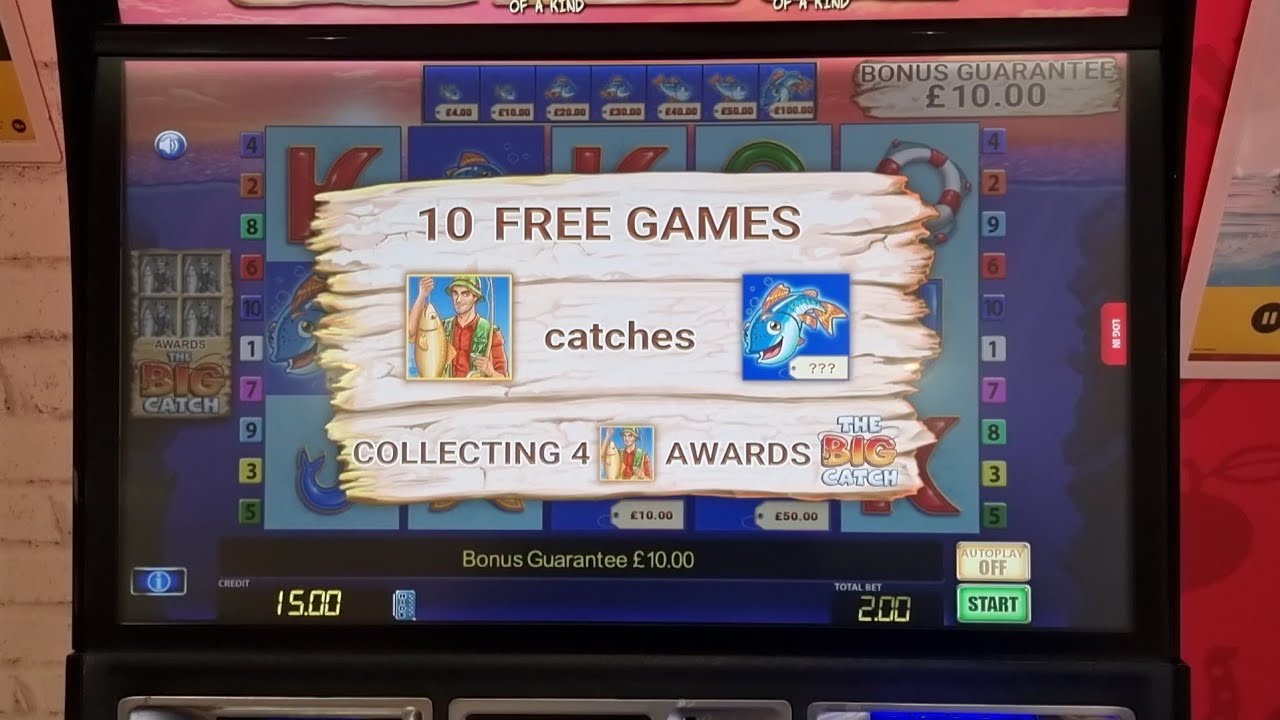 Fishin Frenzy the BIG Catch. Ladbrokes Bookies. UK Slots