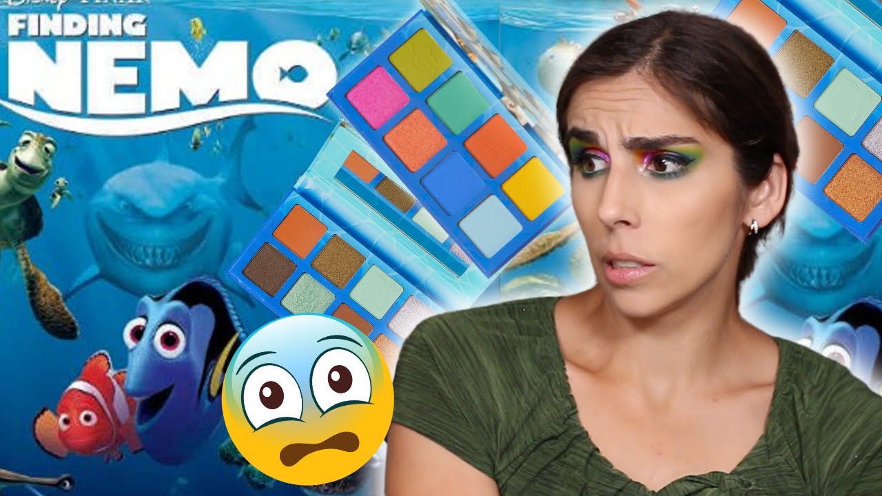 I WAS TOTALLY SURPRISED BY THIS PALETTE... | Makeup Revolution x Finding Nemo Collection Review