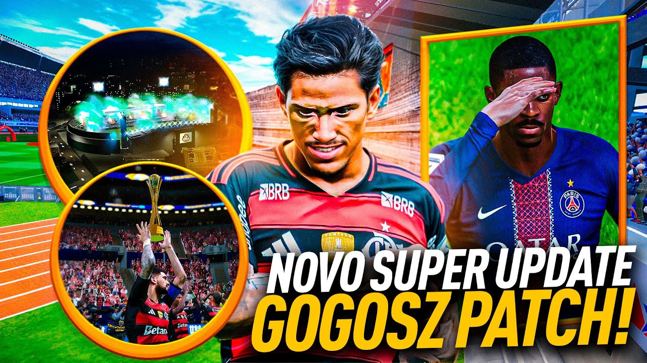 🚨SAIU! SUPER UPDATE GOGOSZ PATCH WORLD & CONMEBOL p/ PES 2021 PC e OS MELHORES OPTION FILES PS4/ PS5