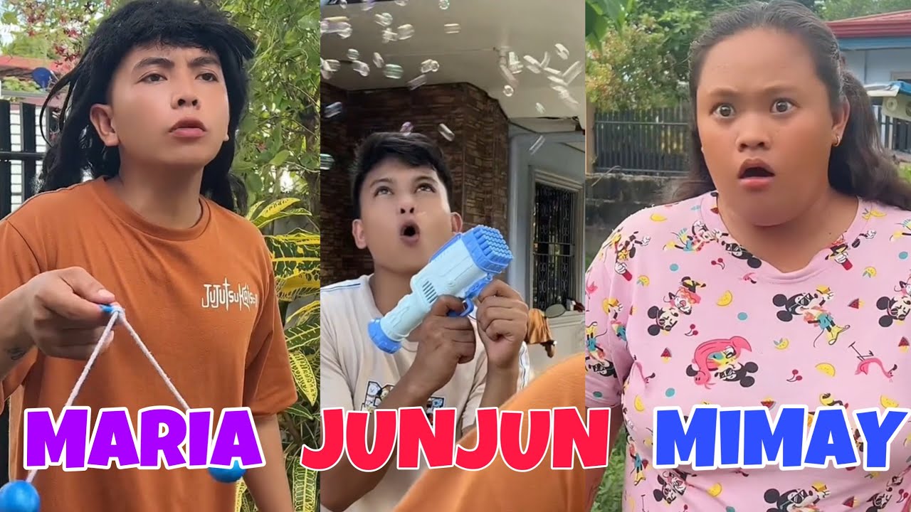 PART 129| JUNJUN MIMAY AND MARIA TIKTOK COMPILATION| TRENDING FUNNY VIDEOS