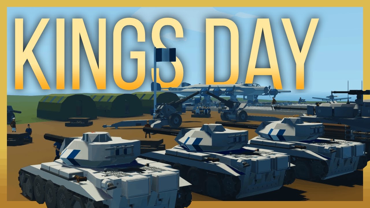 (Stormworks) Huge Military Parade! - Kings day