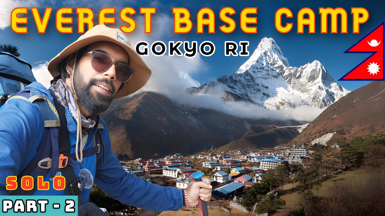 Namche Bazar To Dingboche | EVEREST BASE CAMP & Gokyo Ri Solo - Nov🇳🇵| No Guide No Flight | Part - 2