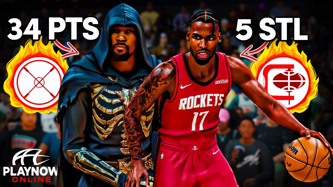 Team Selection CHEESE! Kevin Durant goes for 30 against an ALL-TIME TEAM! (No commentary)