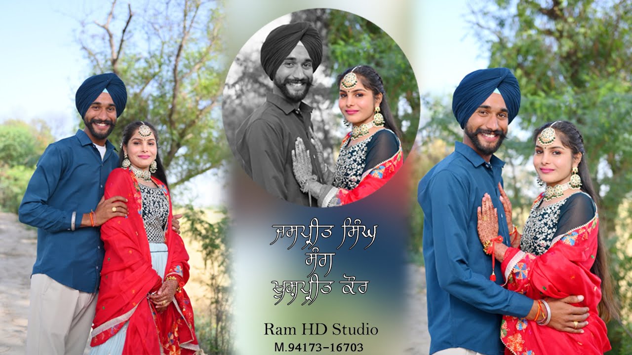 🔴 LIVE WEDDING CEREMONY | JASPREET & KHUSHPREET | RAM HD STUDIO Mob: 94173-16703 |