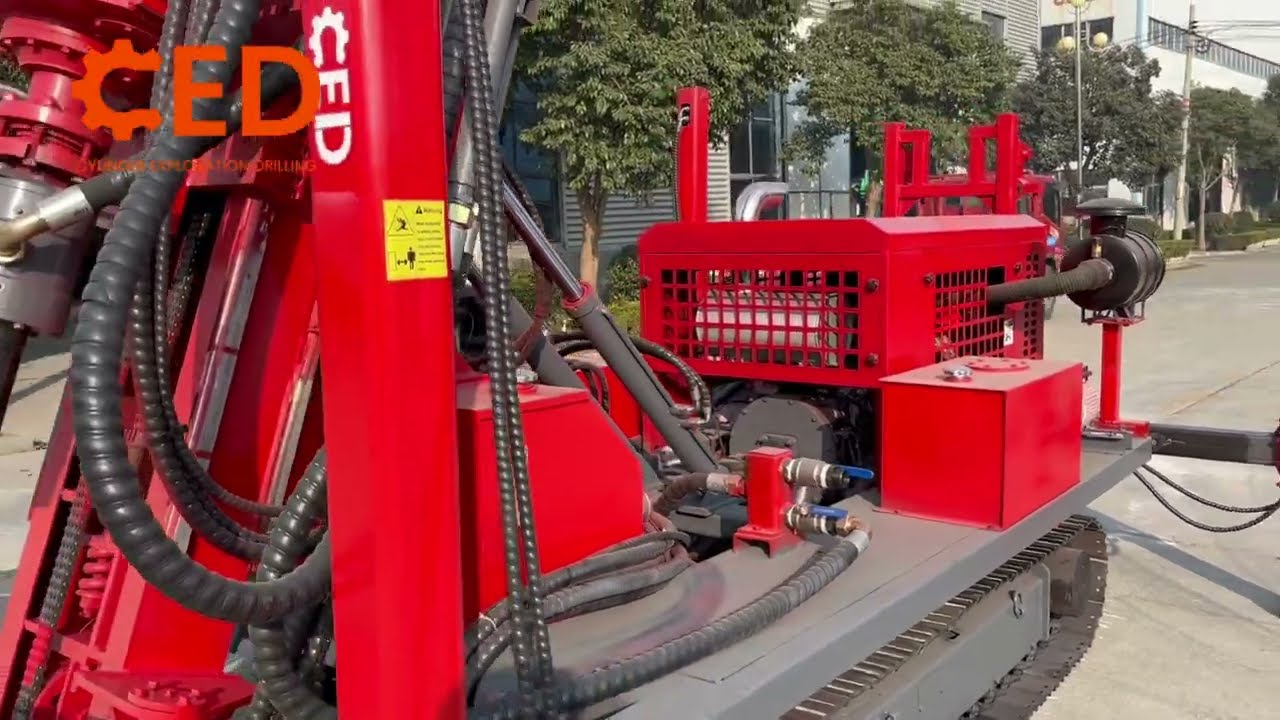 CEDRC100 Deployed to Colombia | RC & Air Core Drilling Rig with CED1900 Compressor