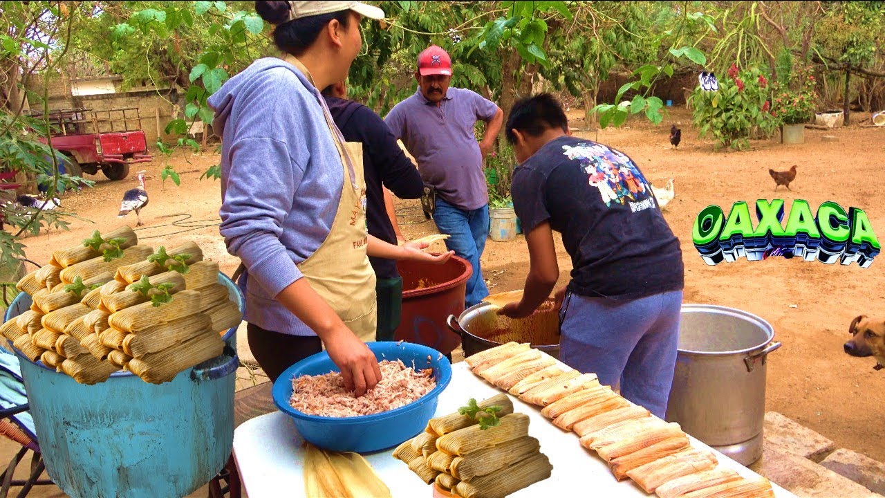 TAMALES de mi Pueblo en la Mixteca Oaxaca