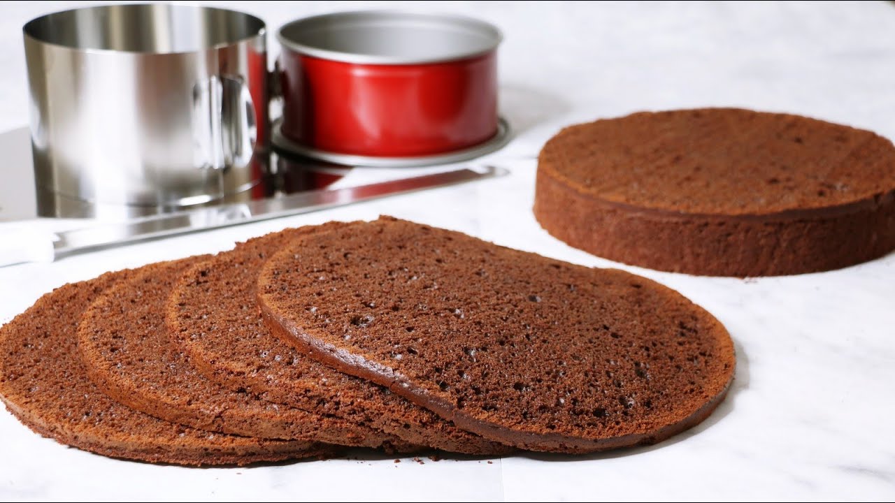 SOČNI ČOKOLADNI BISKVIT za torte - biskvit za torte - kore za torte - čoko biskvit za tortu
