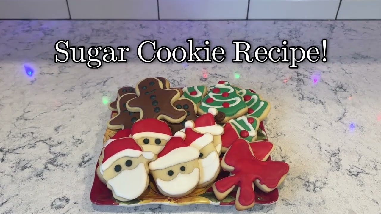 Easy Sugar Cookie recipe!