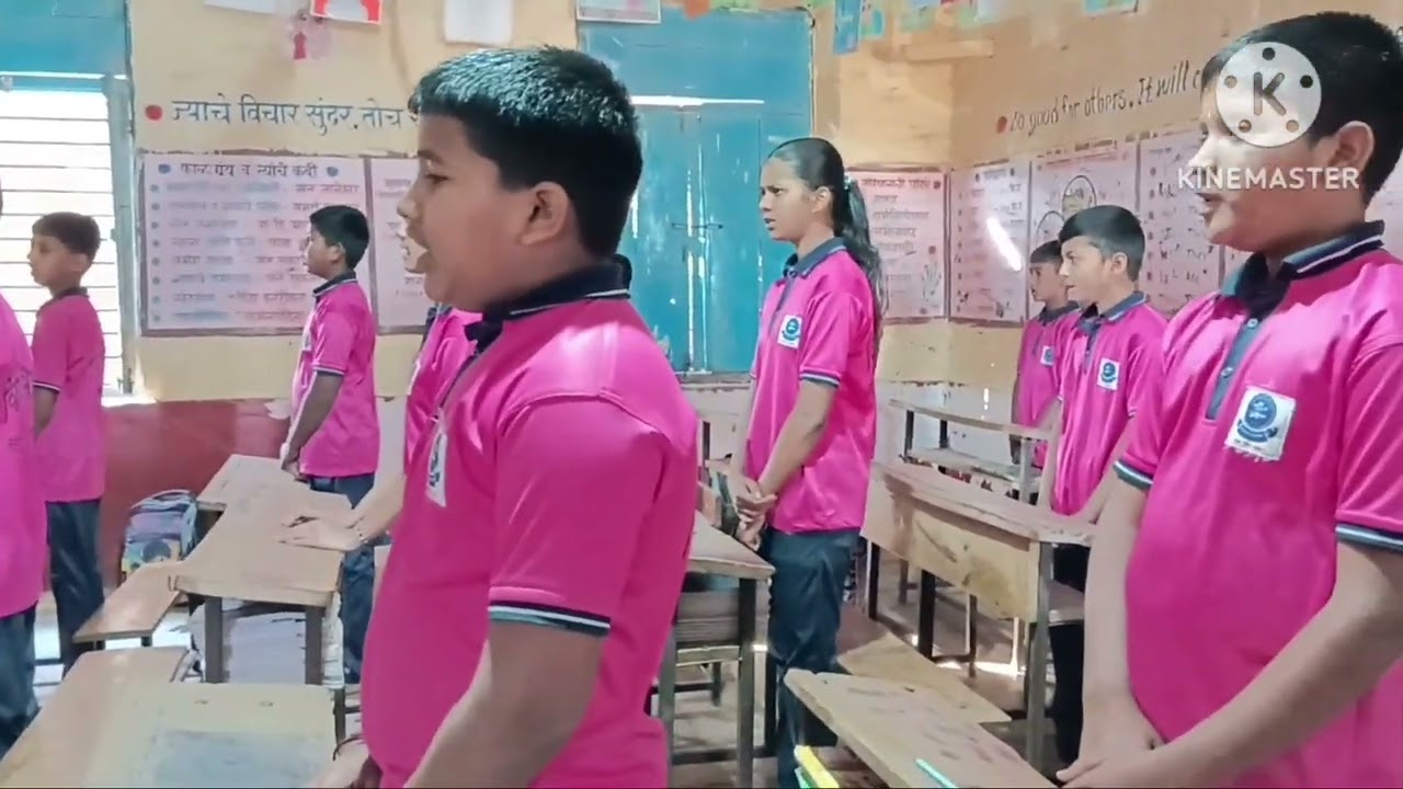 इयत्ता : 7 वी, विषय :  मराठी,  पद्य :  श्रावणमास , विद्या मंदिर नंदवाळ, तालुका :करवीर , 