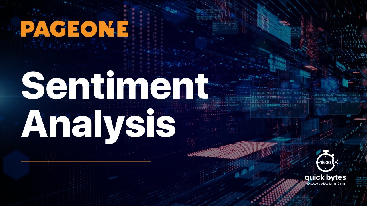 Sentiment Analysis
