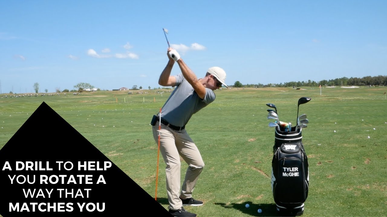 A DRILL TO HELP YOU ROTATE A WAY THAT MATCHES YOU