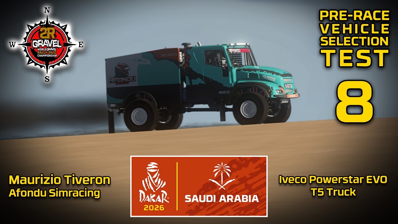 RW Gravel Dakar 2026 - TEST ::: Iveco Powerstar EVO