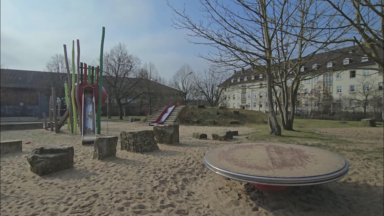 Entspannung auf dem Spielplatz 🌿 Einfach mal durchatmen || Germany || Cuộc sống ở Đức