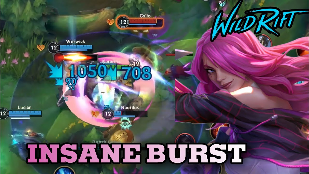 WILD RIFT KATARINA : HOW  CARRY WITH KATA | WILD RIFT KATARINA BUILD & RUNES |  #wildrift #katarina