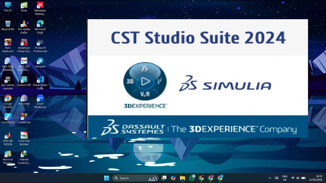 How to install CST Studio Suit Software with license 2024