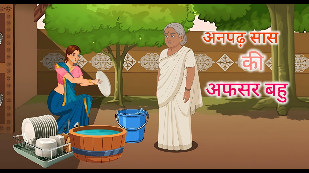 अनपढ़ सास और अफसर बहु | anpadh saas or afsr bahu | moral stories | हिन्दी कहानियां